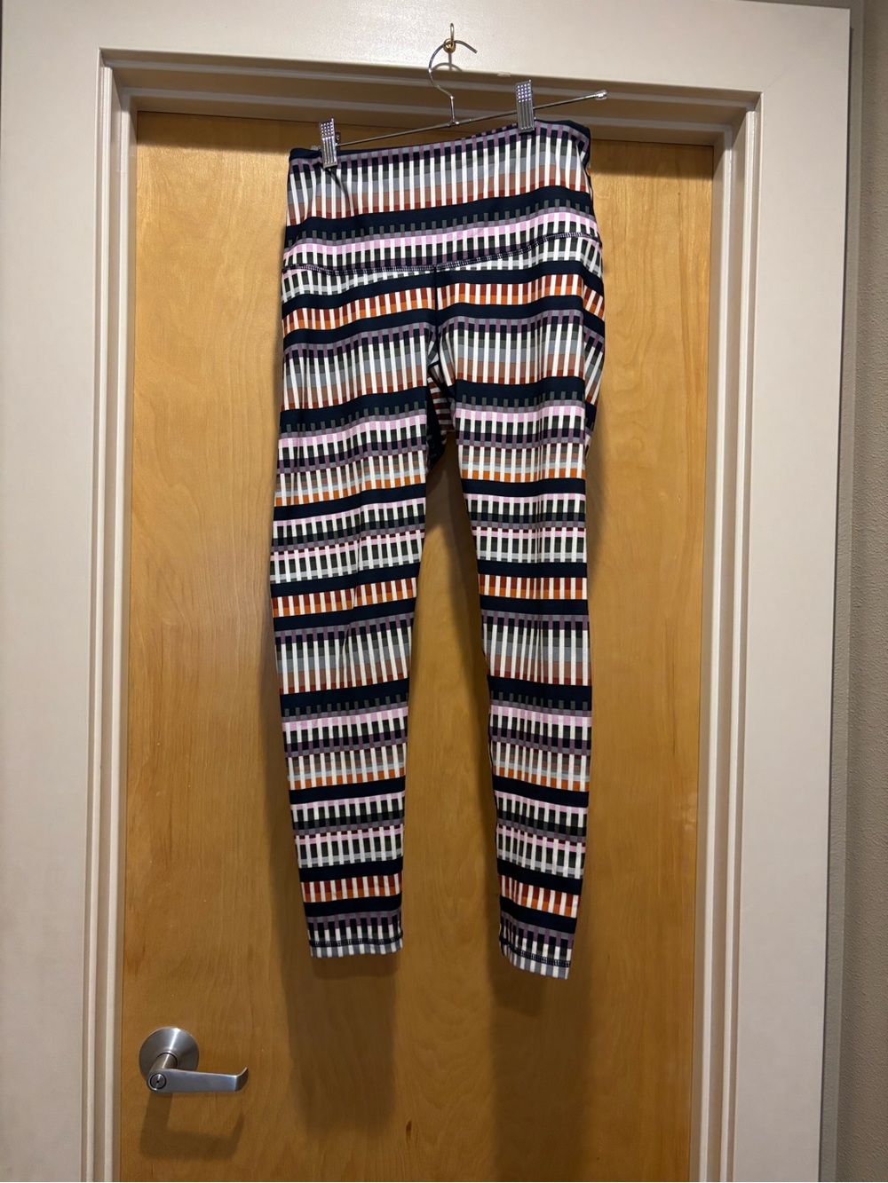 prAna Transform Legging - Geometric Stripe Print, Size M